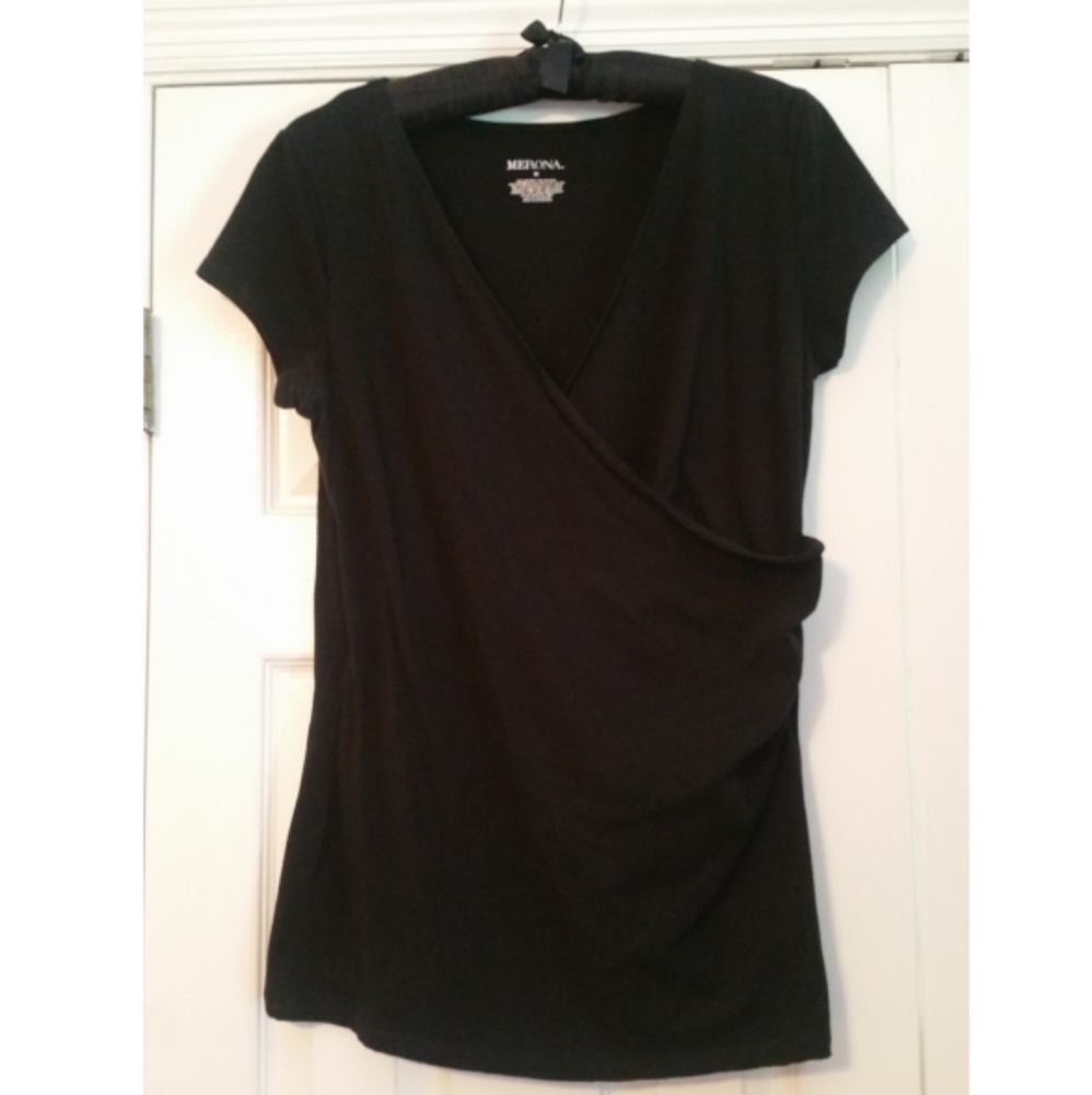 Merona top, Medium, Black